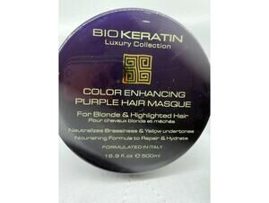 Bio Keratin Luxury Collection Color Enhancing Purple Hair Masque 16.9 fl oz
